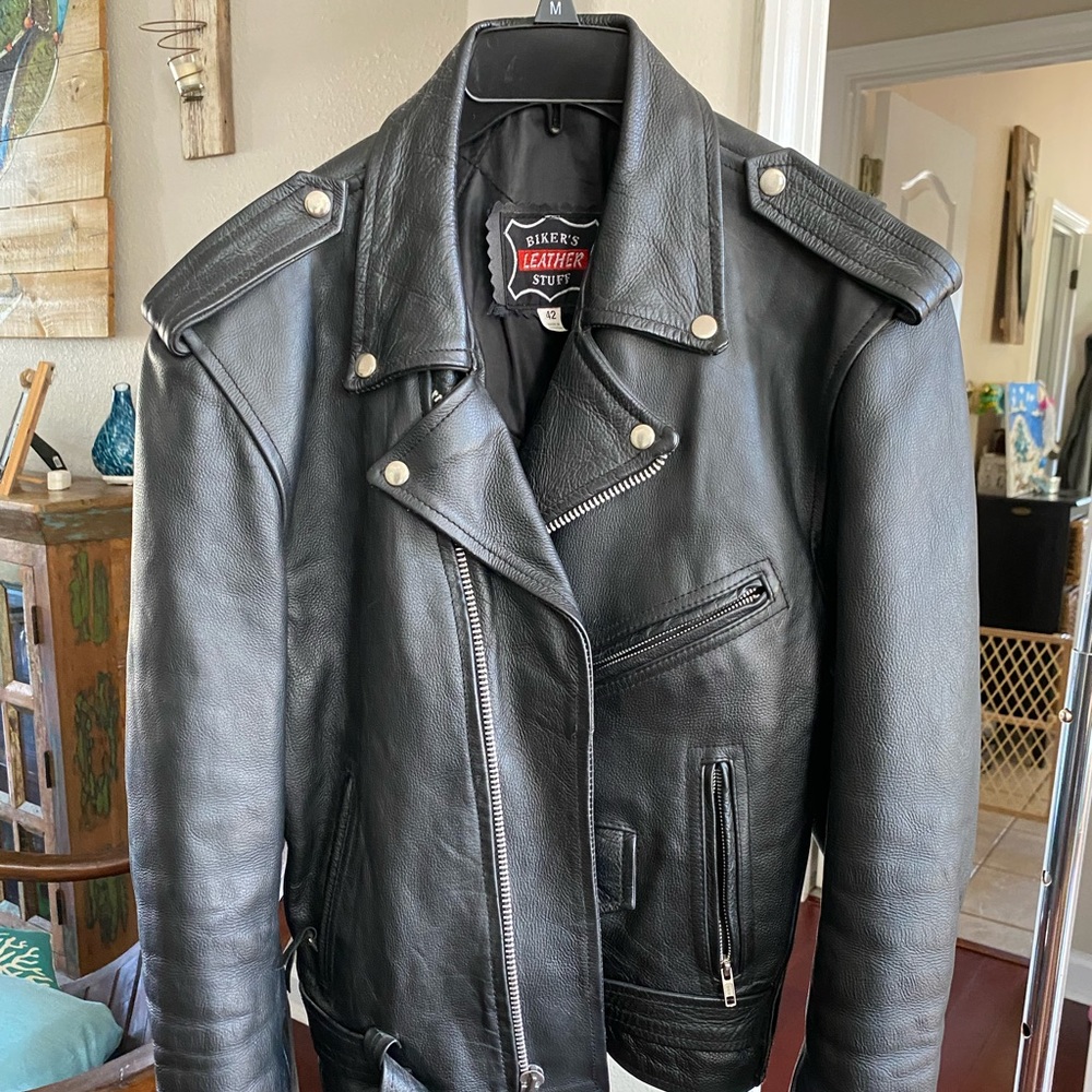 Leather Biker Jacket